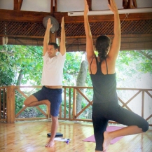 Take part in green yoga